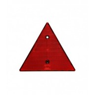 CATADIOTTRO ROSSO TRIANGOLARE CON FORI CONFEZIONE 25PZ