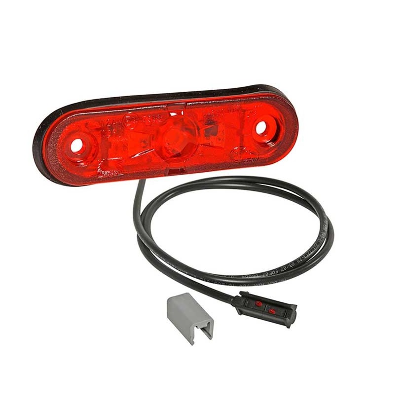 POSIPOINT 2 LED ROSSO 12/24V CAVO 0,5M P&R