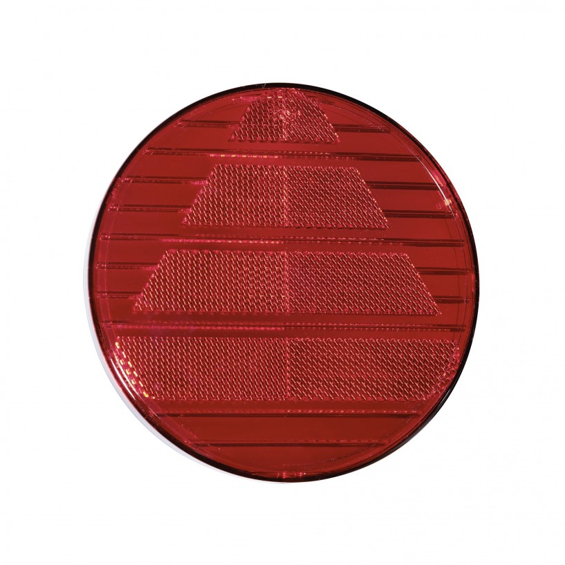 CATADIOTTRO ARANCIONE 80MM FORO CONFEZIONE 25 PZ CATADIOTTRO ARANCIONE 80MM FORO CONFEZIONE 25 PZ