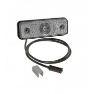 FLATPOINT 1 LED BIANCO 24V CAVO 0,5M P&R