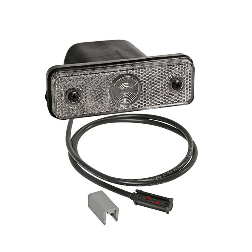 FLATPOINT 1 LED BIANCO 24V CAVO 1,5M P&R CON PROTEZIONE FLATPOINT 1 LED BIANCO 24V CAVO 1,5M P&R CON PROTEZIONE
