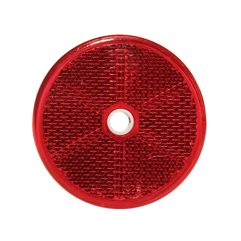 CATADIOTTRO RETTANGOLARE ROSSO 90x40MM ADESIVO CONFEZIONE 25PZ CATADIOTTRO RETTANGOLARE ROSSO 90x40MM ADESIVO CONFEZIONE 25PZ