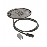 FLATPOINT 2 DA INCASSO LED BIANCO 24V CAVO 1,5M P&R