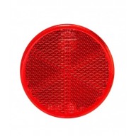 CATADIOTTRO ROSSO TONDO 60MM ADESIVO CONFEZIONE 25PZ