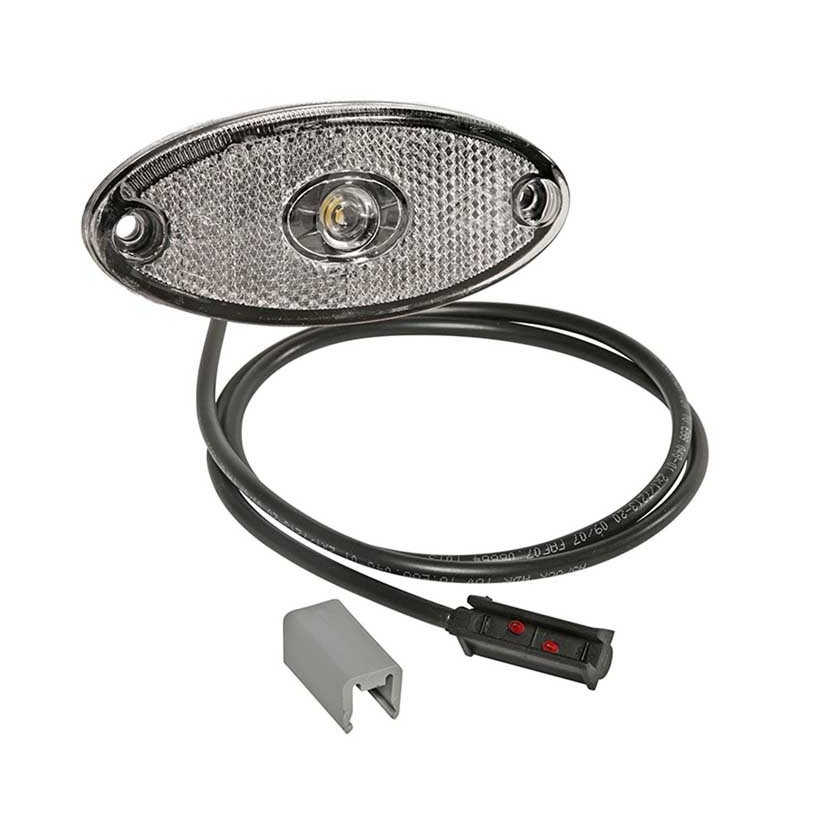 FLATPOINT 2 DA INCASSO LED BIANCO 24V CAVO 1,5M P&R