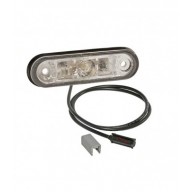 POSIPOINT 2 LED BIANCO 12/24V CAVO 0,5M P&R