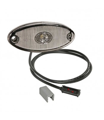 FLATPOINT 2 DA INCASSO LED BIANCO 24V CAVO 3,5M P&R SENZA CATADIOTTRO