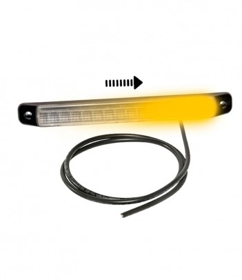 LINEPOINT 2 LED INDICATORE DI DIREZIONE DINAMICO DESTRO 12/24V CAVO 0,5M