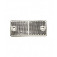 CATADIOTTRO BIANCO RETTANGOLARE 90X40MM CONFEZIONE 25PZ