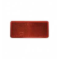 CATADIOTTRO RETTANGOLARE ROSSO 90x40MM ADESIVO CONFEZIONE 25PZ