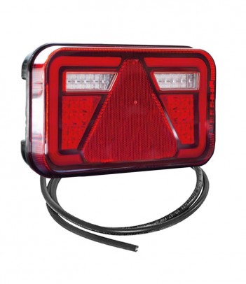 MULTILED 4 12/24V SX CONNETTORE 5 POLI BAIONETTA