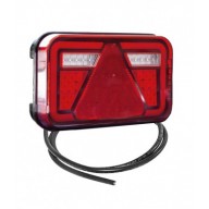 MULTILED 4 12/24V SX CONNETTORE 5 POLI BAIONETTA