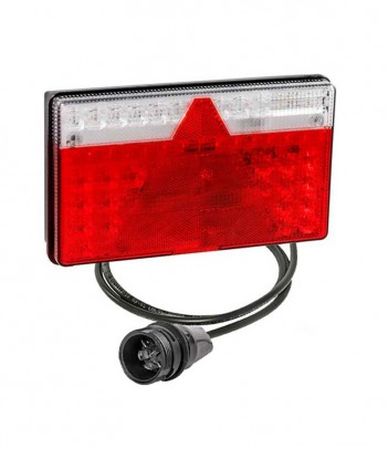 MULTILED 2 BASSO DESTRO 12/24V CONNETTORE 7 POLI ASPOCK