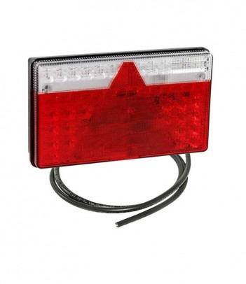 MULTILED 2 ALTO DESTRO 12/24V CON LUCE TARGA ASPÖCK