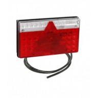 MULTILED 2 ALTO DESTRO 12/24V CON LUCE TARGA ASPÖCK