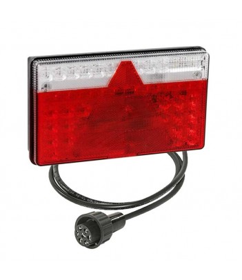 MULTILED 2 BASSO SINISTRO 12/24V CONNETTORE A BIONETTA 7 POLI ASPOCK