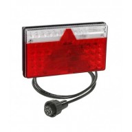 MULTILED 2 BASSO SINISTRO 12/24V CONNETTORE A BIONETTA 7 POLI ASPOCK