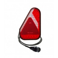 EARPOINT LED SINISTRO 12/24V CONNETTORE 5 POLI ASPOCK