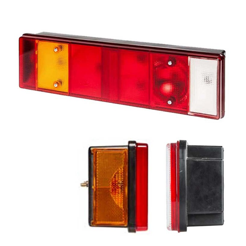 FANALE 7 FUNZIONI SINISTRO CON LUCE TARGA APPLICAZIONE IVECO