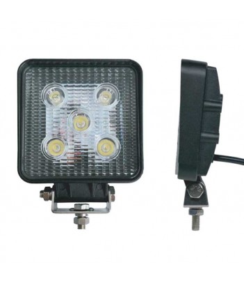 FARO LAVORO QUADRATO LED 1200 LUMEN FLOOD OMOLOGATO PER RETROMARCIA