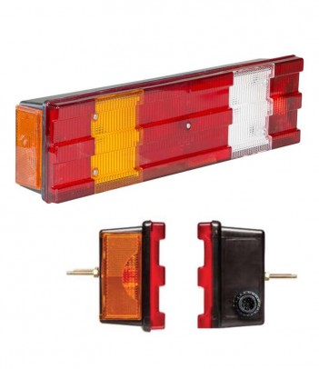 FANALE SINISTRO CON LUCE TARGA APPLICAZIONE MERCEDES ACTROS