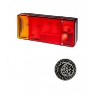 FANALE SINISTRO CON RETRONEBBIA APPLICAZIONE EUROCARGO/DAILY IVECO 7 POLI AMP