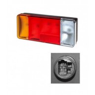 FANALE SINISTRO CON RETROMARCIA APPLICAZIONE EUROCARGO/DAILY IVECO 6 POLI FANALE SINISTRO CON RETROMARCIA APPLICAZIONE EUROCARGO/DAILY IVECO 6 POLI