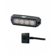 STROBO AMBRA 4 LED 10-30V CAVO 0,1