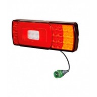 FANALE MOTRICE 6 FUNZIONI DESTRO CAVO 0,3M CONNETTORE 7 POLI