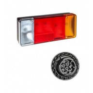 FANALE DESTRO CON RETROMARCIA APPLICAZIONE EUROCARGO/DAILY IVECO 7 POLI