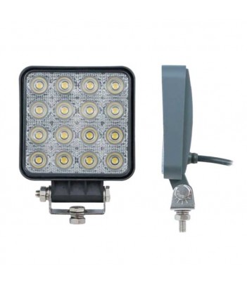 FARO LAVORO QUADRATO LED 1800 LUMEN FLOOD CORPO PLASTICA