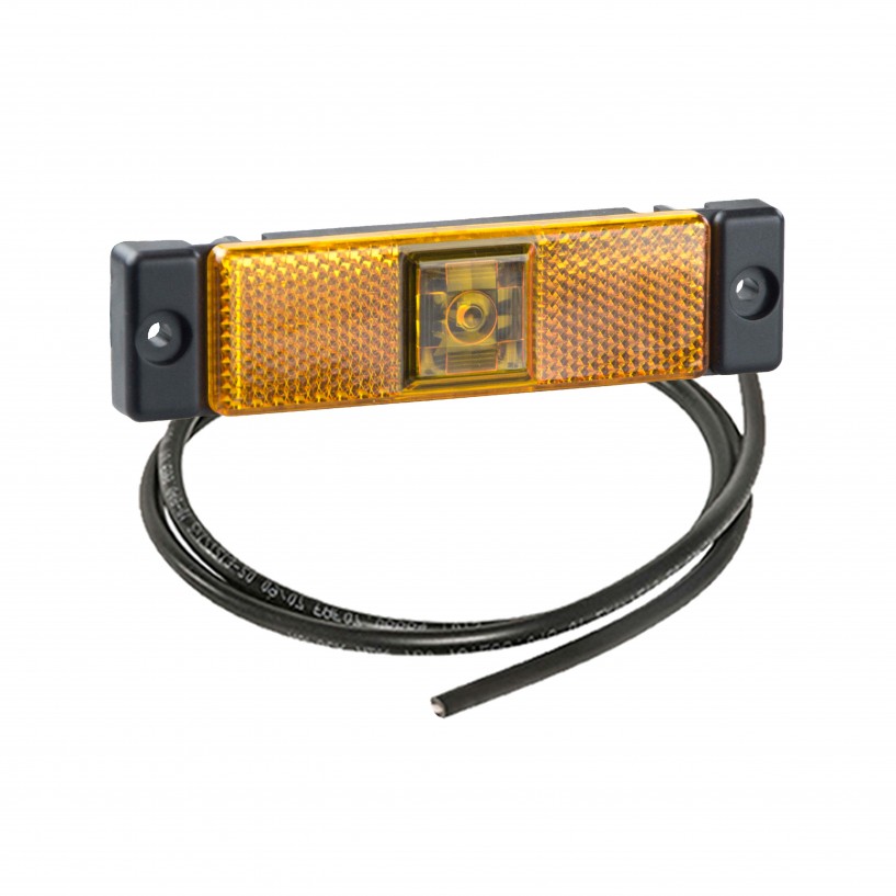 LUCE LATERALE RETTANGOLARE LED 12/24V LUCE LATERALE RETTANGOLARE LED 12/24V
