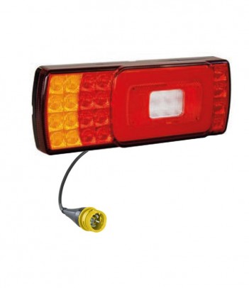 FANALE MOTRICE 6 FUNZIONI SINISTRO CAVO 0,3M CONNETTORE 7 POLI