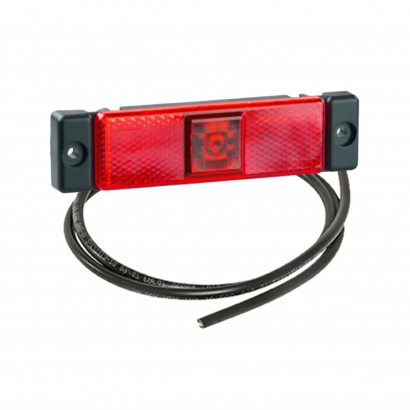 LUCE POSIZIONE ROSSA LED 12/24V LUCE POSIZIONE ROSSA LED 12/24V