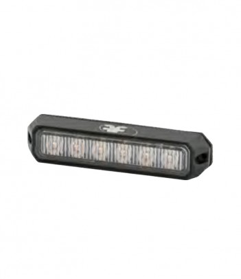 STROBO AMBRA 6 LED 10-30V  CAVO 0,1 M