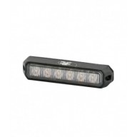 STROBO AMBRA 6 LED 10-30V  CAVO 0,1 M