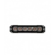 STROBO AMBRA 6 LED 10-30V  CAVO 0,1 M