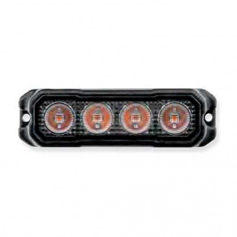 STROBEFAB 1 SLIM 4 LED AMBRA STROBEFAB 1 SLIM 4 LED AMBRA