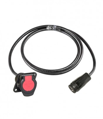 PRESA 15 POLI CON CAVO 15 POLI DA 0,6 M E CONNETTORE ASS3 FEMMINA