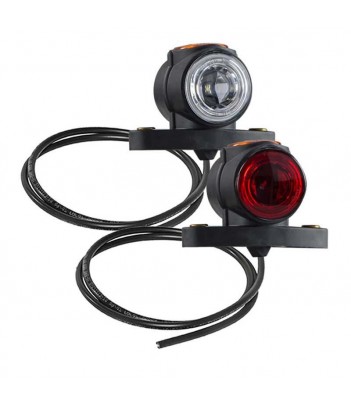 COPPIA PRO-SUPERPOINT 3 LED CORTO 24V