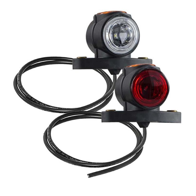 COPPIA PRO-SUPERPOINT 3 LED CORTO 24V