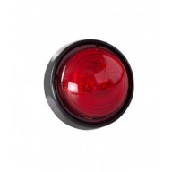 LUCE POSIZIONE ROSSA LED TONDA 12/24V