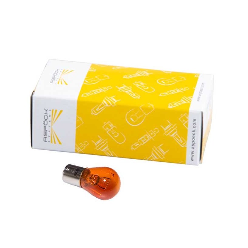 LAMPADINA 12V 21W AMBER BA15S