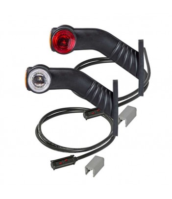 COPPIA PRO-SUPERPOINT 3 LED CORTO 24V