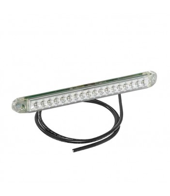 PRO-SUPER-FLAT ARANCIONE LED 12/24V CAVO 0,5M P&R