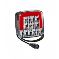 PRO-SQUARE 3F LED 12V CAVO 0,5M CONNETTORE 5 POLI E LCG