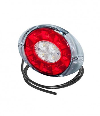 PRO-OVAL LED 2 FUNZIONI RETRONEBBIA E RETROMARCIA 12/24V