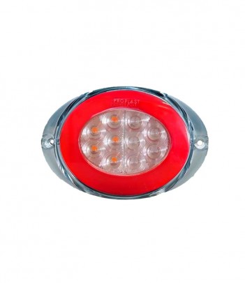 PRO-OVAL LED 3 FUNZIONI STOP POSIZIONE E FRECCIA 12/24V