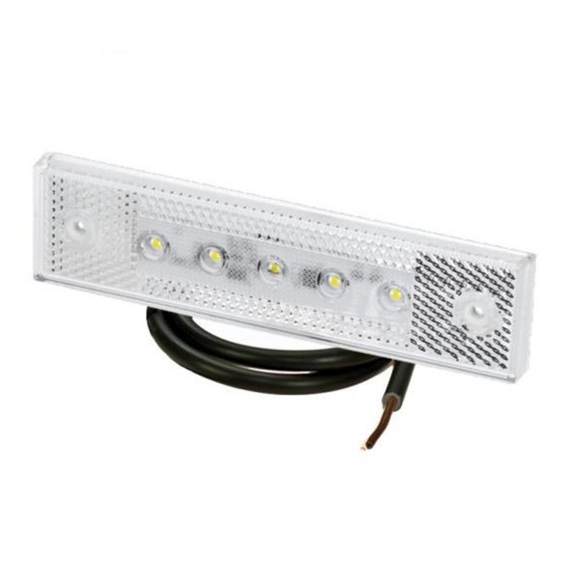 PRO-SUPER-FLAT BIANCO LED 12/24V CAVO 0,5M