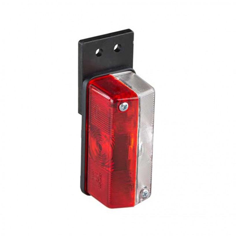 LUCE INGOMBRO RETTANGOLARE 24V STAFFA DRITTA CONFEZIONE 10PZ LUCE INGOMBRO RETTANGOLARE 24V STAFFA DRITTA CONFEZIONE 10PZ